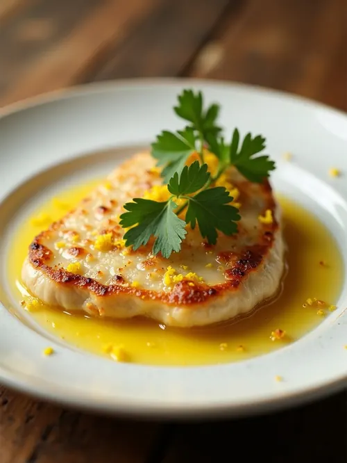 Poulet sauté à l'ail et au citron