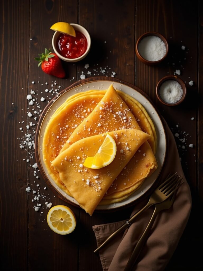 Recette de crêpes maison, moelleuses et dorées