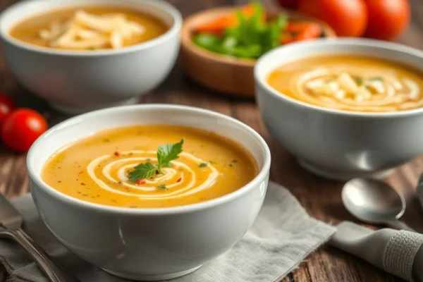 Recette souper : des idées délicieuses pour vos soirées