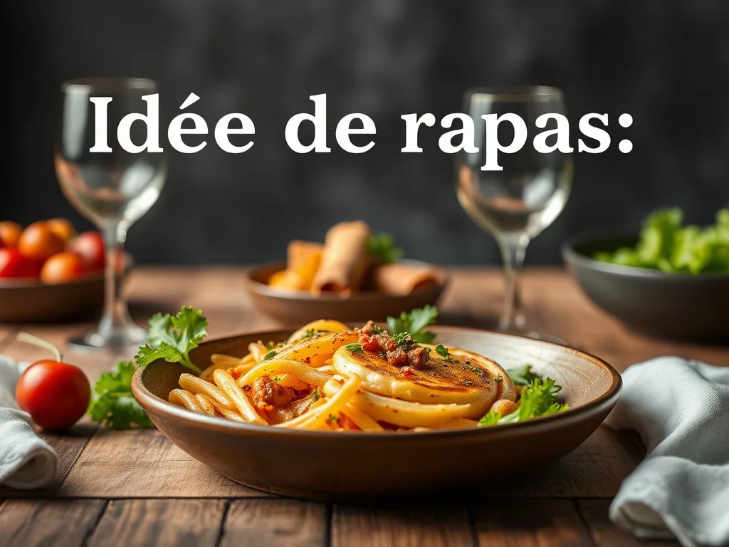 Idée de repas : 10 suggestions pour tous les jours