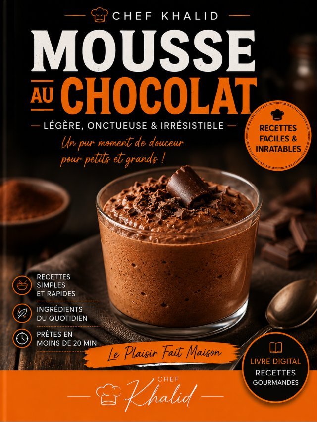 Mousse au Chocolat Onctueuse